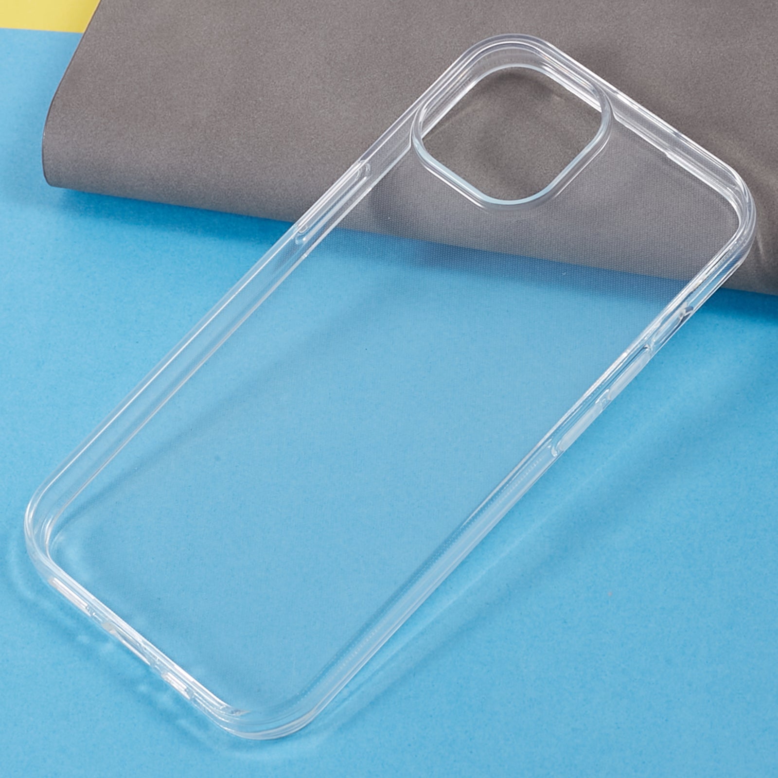 Clear TPU Smartphone Case for iPhone 15 Anti-Scratch Cell Phone Back Cover Dustproof Shell Clear TPU Smartphone Case for iPhone 15 Anti-Scratch Cell Phone Back Cover Dustproof Shell